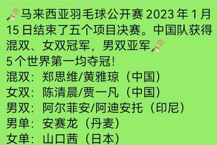 马来西亚羽毛球队力克日本羽毛球队，戴资颖统治全场
